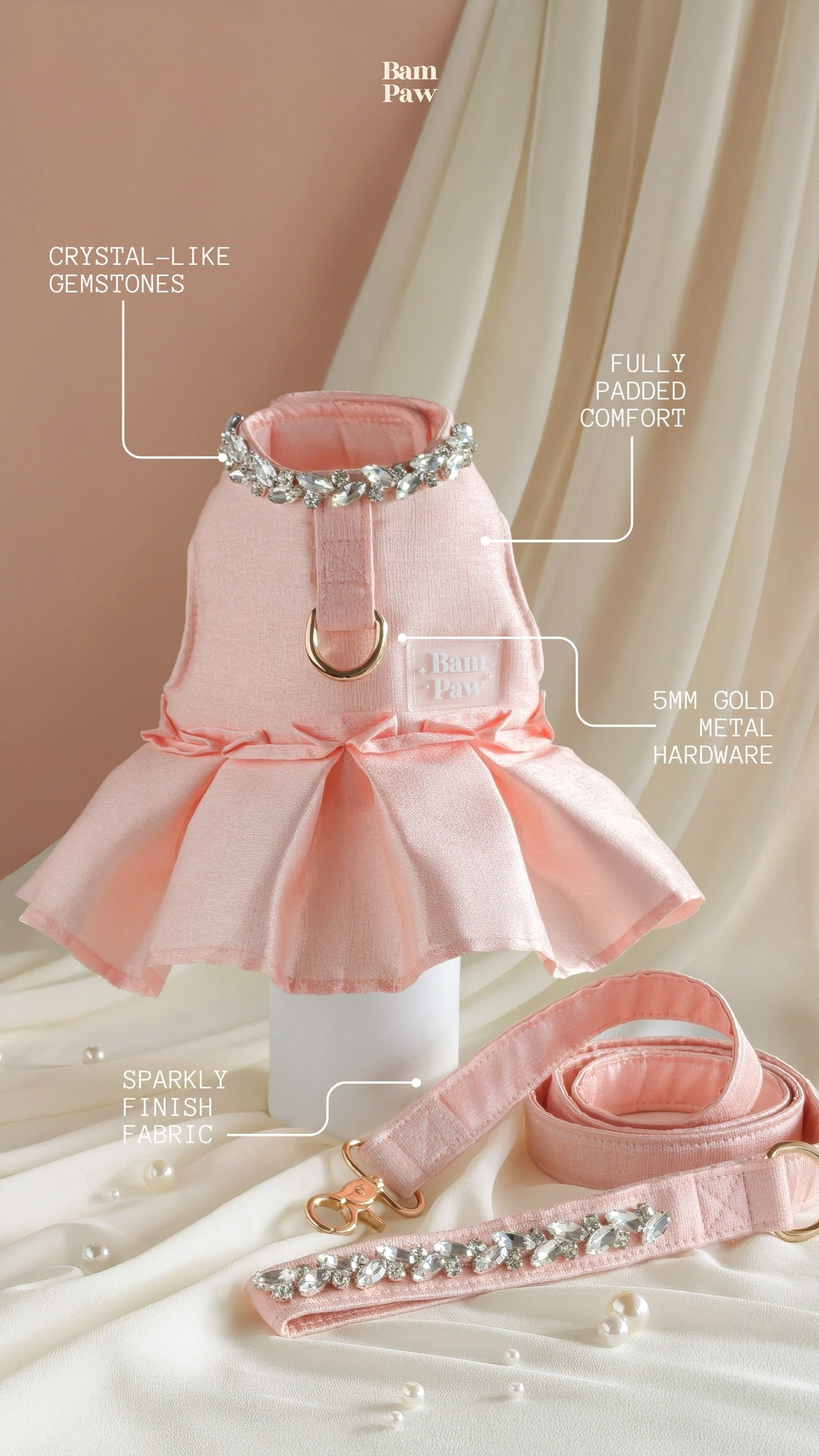 The Lady Bundle - Leash & Harness ($12 savings)